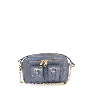 Nunoo Helena Buckle NZ Dark Grey w. gold 