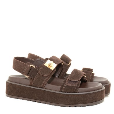 V22 Bigmona Brown suede