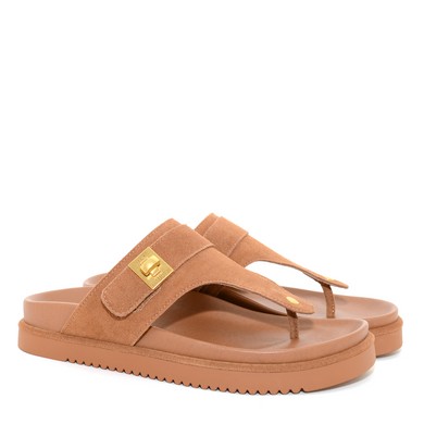 V23 Tuned-in chestnut suede