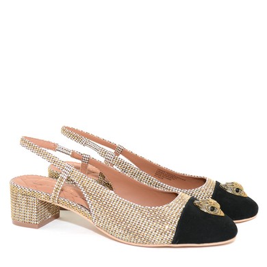 KG Sloane Mid Slingback Beige combi W66