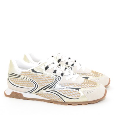 ASH Kabuki Off white/silver/gold K6