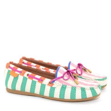 KG Green Oth Canvas Flats W90