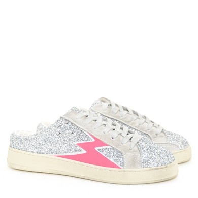 N1 IM013 Fucsia/Silver glitter