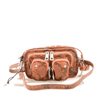 Nunoo Helena Snake de luxe brown