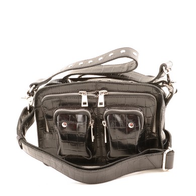 Nunoo Ellie croco black