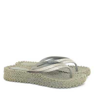 Slipper dikke zool army 