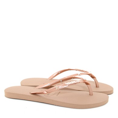 Slippers luxe rosé