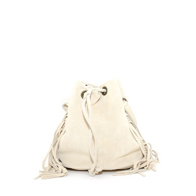Doreen tas beige suede