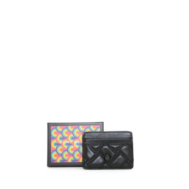 KG Card holder drench black leather