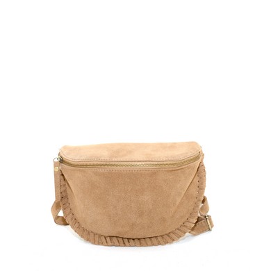 Doreen beltbag camel suede