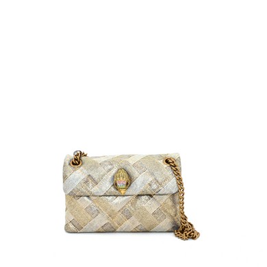 KG Mini Kensington Soft Bag denim gold comb