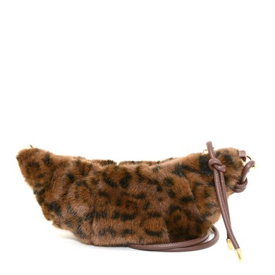 BC Fluffy Panterprint tasje