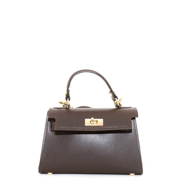 Doreen tas donkerbruin leer 3