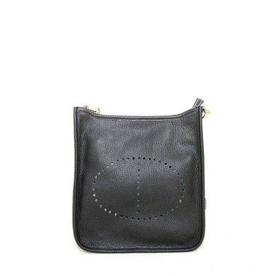 Doreen tasje zwart leer