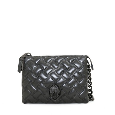 KG Kensington Puff 3 Pouch D Black Leather