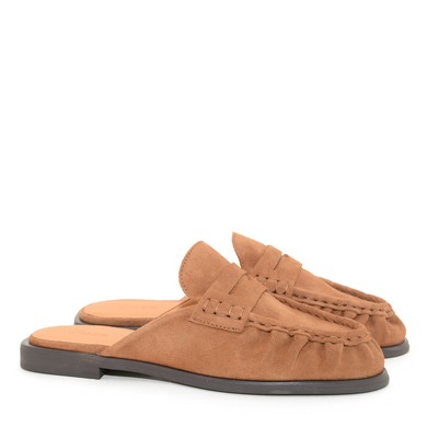 P7 Penny Mule cognac 