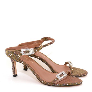 KG Strass Double Buckle SDL Bronze W64