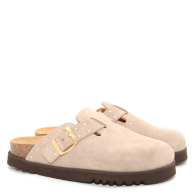 S36 Beatriz Clog dark beige