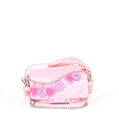 Nunoo Small honey w. charm recycled nylon pink