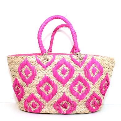 Doreen strandtas roze