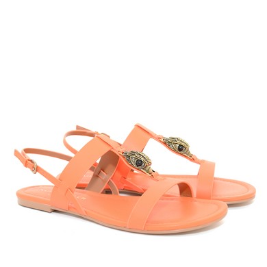 KG Hampton Flat Sandal Orange W17