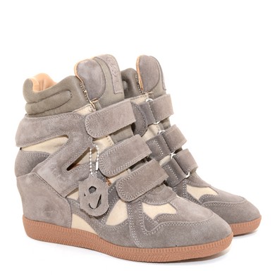 V47 Mavis taupe suede