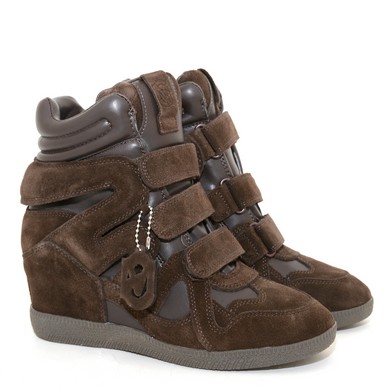 V48 Mavis brown suede