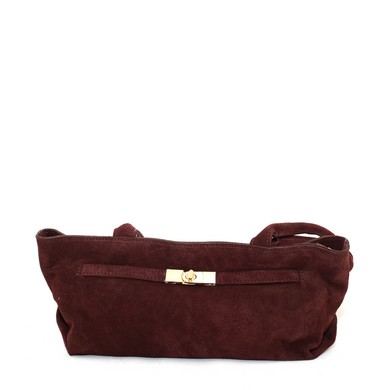 Doreen tas bordeaux suede