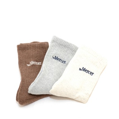 The Mercer Melange 3pack Socks multicolor