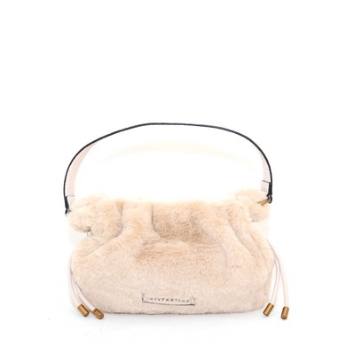 Hisp Tas beige fluffy
