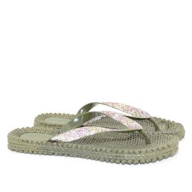 Slipper brede band army