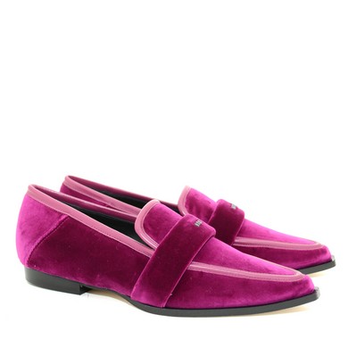 N22 Delphine Loafer Pink velvet