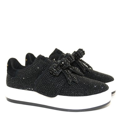 KG Laney Bow Black fabric W77